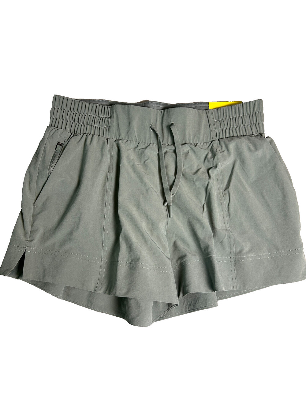 NWT All In Motion Woven Shorts Womens M Sage Green Drawstring Unlined Everyday - Picture 2 of 5